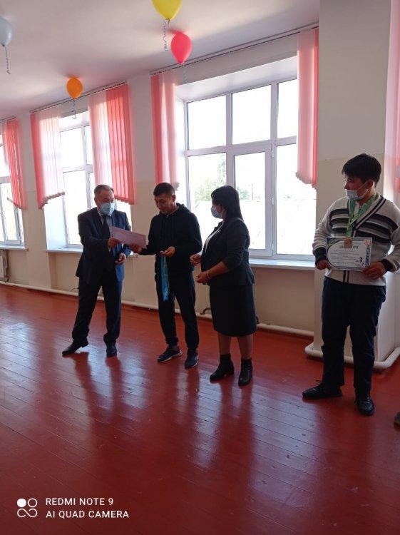 Қажымұқан Мұңайтпасұлының 150 жылдық мерейтойына арналған Жамбыл облысы ауыл жастары арасындағы жазғы ойындар Волейболдан ұлдар арасында  Шоқан Уәлиханов мектеп командасы ойыншылары 1-орын Нурдин Ғалымжан ,3-орын алған Расулұлы Нұрлыжан марапатталды.