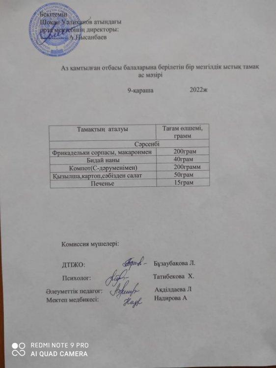 Ас мәзірі